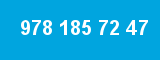 978 185 72 47 978 185 72 47